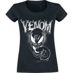 Venom (Marvel) We Are Venom Koszulka damska czarny. Czarne bluzki z odkrytymi ramionami marki Venom (Marvel), l, z motywem z bajki, z dekoltem na plecach. Za 79,90 zł.