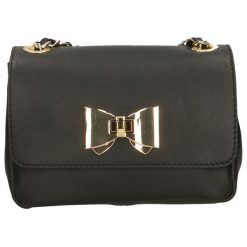 Arturo Vannini torebka damska crossbody czarny. Czarne torebki klasyczne damskie Arturo Vannini, bez wzorów, bez dodatków. Za 299,00 zł.