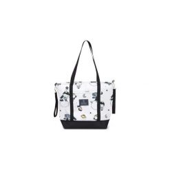 Torba na zakupy Mały Książe. Szare torby damskie na zakupy MAKASZKA, z nadrukiem, z poliesteru, eleganckie, na ramię, małe, bez dodatków. Za 159,00 zł.