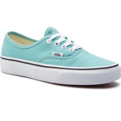 Tenisówki VANS - Authentic VN0A38EMVKQ1 Aqua Haze/True White. Niebieskie półbuty damskie Vans, bez wzorów, z gumy, bez zapięcia. W wyprzedaży za 209,00 zł.
