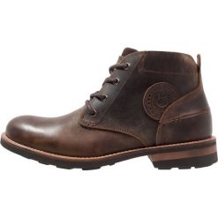 Buty zimowe męskie: Dockers by Gerli Botki sznurowane dunkelbraun