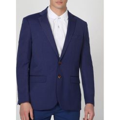Marynarki męskie slim fit: Marynarka w koorze niebieskim