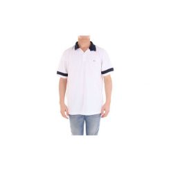 Koszulki polo z krótkim rękawem Sun68 A18131. Białe koszulki męskie SUN68, xl, bez wzorów, polo, z krótkim rękawem, krótkie. Za 54,50 zł.