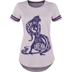 Tangled You Are My Dream Koszulka damska jasnofioletowy (Lilac). Fioletowe bluzki asymetryczne Tangled, xl, z nadrukiem, z materiału, klasyczne, z okrągłym kołnierzem. Za 79,90 zł.