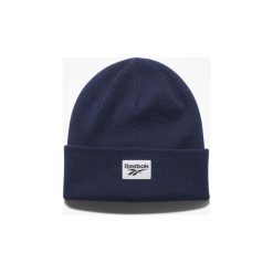 Czapki Reebok Classic Czapka Classics Foundation Beanie. Niebieskie czapki damskie Reebok Classic, bez wzorów. Za 99,95 zł.