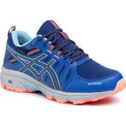 Buty ASICS - Gel-Venture 7 Wp 1012A479 Blue Expanse/Heritage Blue 400. Niebieskie buty sportowe damskie Asics, bez wzorów, ze skóry ekologicznej, sportowe, do biegania. W wyprzedaży za 239,00 zł.