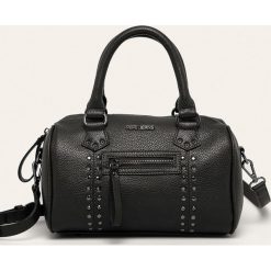 Pepe Jeans - Torebka Wamber. Szare torby damskie na zakupy Pepe Jeans, w paski, z bawełny, na ramię, z aplikacjami. W wyprzedaży za 219,90 zł.