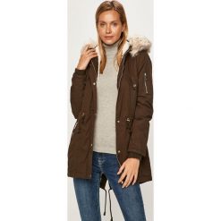Tally Weijl - Kurtka. Żółte kurtki damskie TALLY WEIJL, s, bez wzorów, z bawełny, długie. W wyprzedaży za 199,90 zł.