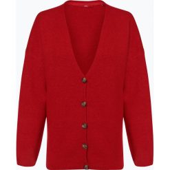 S.Oliver Casual - Kardigan damski, czerwony. Czerwone swetry damskie marki s.Oliver Casual, s, bez wzorów, z wełny. Za 199,95 zł.