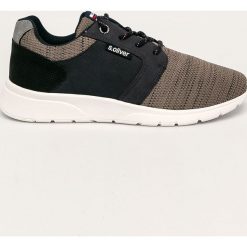 S. Oliver - Buty. Szare sneakersy męskie S.Oliver, z okrągłym noskiem, bez zapięcia. Za 199,90 zł.
