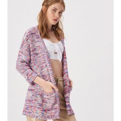 Niezapinany kardigan - Wielobarwny. Swetry damskie Sinsay, s, bez wzorów. Za 79,99 zł.