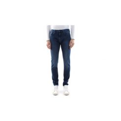 Jeansy slim fit Calvin Klein Jeans K10K103319 SLIM FIT. Niebieskie jeansy męskie Calvin Klein Jeans, m, bez wzorów. Za 325,17 zł.