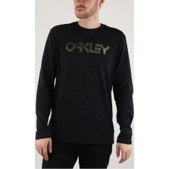 Oakley Mark II Koszulka Czarny. Czarne podkoszulki męskie Oakley, m, z nadrukiem, z bawełny, bez kołnierzyka, długie. Za 145,95 zł.
