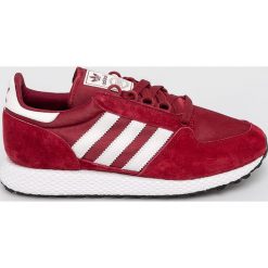 Adidas Originals - Buty Forest Grove. Brązowe halówki męskie marki adidas Originals, z materiału, na sznurówki. Za 329,90 zł.