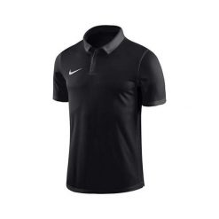 Nike M NK DRY ACDMY18 POLO SS, 10 | PIŁKA NOŻNA / PIŁKA NOŻNA | MĘŻCZYZNA | POLO KRÓTKI RĘKAW | CZARNY / ANTRACYT / BIAŁY | Z. Czarne koszulki męskie Nike, s, bez wzorów, polo, z krótkim rękawem, krótkie. Za 164,52 zł.