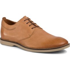 Półbuty GINO ROSSI - Arena MPU241-V80-0552-3500-T 93. Pomarańczowe półbuty męskie Gino Rossi, na co dzień, bez wzorów, ze skóry, eleganckie, bez zapięcia. W wyprzedaży za 279,00 zł.