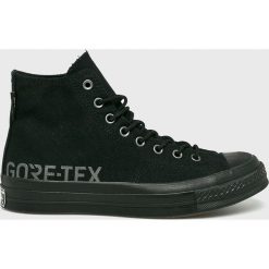 Converse - Trampki. Czarne trampki męskie marki Converse, z gumy, na sznurówki. Za 519,90 zł.