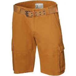 Husky Ropy Brown L. Brązowe spodenki i szorty męskie marki Husky, s, w paski, z bawełny, sportowe. W wyprzedaży za 175,00 zł.