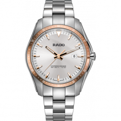 ZEGAREK RADO R32 502 10 3. Szare zegarki męskie RADO, złote. Za 5240,00 zł.