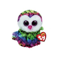 Przytulanki i maskotki: Maskotka TY INC Beanie Boos Owen – Wielobarwna Sowa 24 cm 37143 – zgarnij do 50zł RABATU! Sprawdź na Redcoon.pl