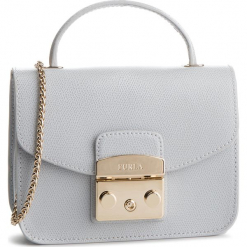 Torebka FURLA - Metropolis 993825 B BHD3 ARE Color Cristallo d. Szare torebki klasyczne damskie Furla, ze skóry, zdobione. Za 1220,00 zł.