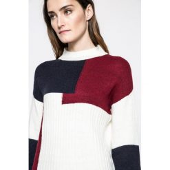 Answear - Sweter. Szare swetry klasyczne damskie marki ANSWEAR, s, z elastanu, z okrągłym kołnierzem. W wyprzedaży za 99,90 zł.