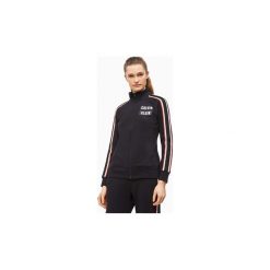 Bluzy Calvin Klein Jeans 00GWT9J419 JACKET. Czarne bluzy damskie Calvin Klein Jeans, s, bez wzorów, z jeansu, bez rękawów, bez kaptura. Za 376,78 zł.