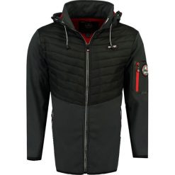 Kurtka softshellowa "Tylonshell" w kolorze ciemnoszarym. Szare kurtki męskie Geographical Norway Men, xxl, bez wzorów, bez kaptura. W wyprzedaży za 189,95 zł.