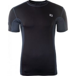 IQ Koszulka męska SOREN Black/ Midnight Navy r. M. Niebieskie koszulki sportowe męskie marki IQ, m. Za 55,45 zł.