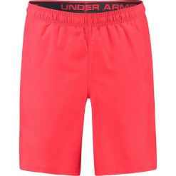 Under Armour Spodenki męskie Woven Graphic Wordmark Short czerwone r. M (1320203-600). Czerwone spodenki sportowe męskie marki Under Armour, sportowe. Za 87,41 zł.