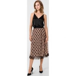 TWINSET Spódnica Beżowy. Brązowe spódniczki damskie Twinset, xs, w grochy, z poliesteru. Za 757,95 zł.