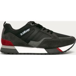 S. Oliver - Buty. Czarne sneakersy męskie S.Oliver, na sznurówki. Za 279,90 zł.