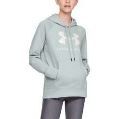 Under Armour Sportstyle Graphic Bluza Zielony. Zielone bluzy damskie Under Armour, xs, bez wzorów, z bawełny, bez rękawów, bez kaptura. Za 240,95 zł.