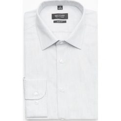 Koszula versone 2909 długi rękaw slim fit szary. Szare koszule męskie Recman, m, bez wzorów, bez kołnierzyka, z długim rękawem. Za 179,00 zł.