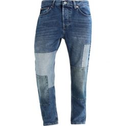 Topman PATCH ORIGINAL Jeansy Zwężane blue. Niebieskie jeansy męskie marki Topman. W wyprzedaży za 149,40 zł.