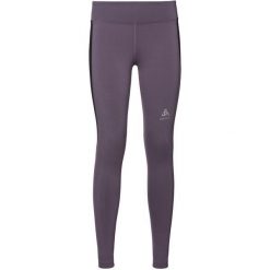 Spodnie dresowe damskie: Odlo Spodnie damskie Tights Omnius fioletowe r. S (349421)