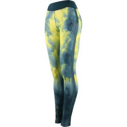 Legginsy sportowe damskie: Adidas Legginsy WOW Tight Drop 3 zielone r. XS (AP9533)