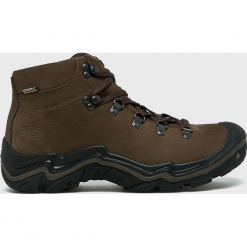 Keen - Buty Feldberg. Brązowe buty trekkingowe męskie Keen, z materiału, na sznurówki, outdoorowe. W wyprzedaży za 579,90 zł.