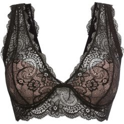 Biustonosze: Biustonosz bralette bonprix czarny