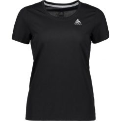 Koszulka sportowa "Maren" w kolorze czarnym. Czarne bluzki sportowe damskie Odlo Women, xs, bez wzorów, ze skóry, z okrągłym kołnierzem, bez rękawów, bez kaptura. W wyprzedaży za 89,95 zł.