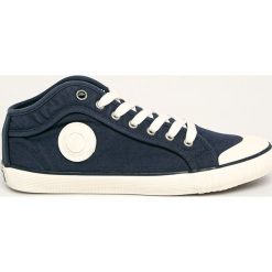 Pepe Jeans - Trampki Industry Classic. Niebieskie trampki męskie Pepe Jeans, bez wzorów, z jeansu, na sznurówki. W wyprzedaży za 223,90 zł.