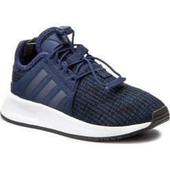 Buty adidas - X_Plr C BY9883 Dkblue/Dkblue/Ftwwht. Niebieskie półbuty dziewczęce Adidas, na sznurówki. W wyprzedaży za 219,00 zł.