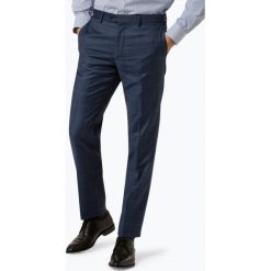 Andrew James New York - Męskie spodnie od garnituru modułowego – Brad-Carter, niebieski. Niebieskie spodnie męskie Andrew James New York, do pracy, s, w kratkę, eleganckie. Za 279,95 zł.
