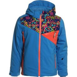 Kurtki chłopięce: Spyder PROJECT Kurtka narciarska french blue/frontier large ditz/coral