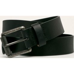 Medicine - Pasek skórzany Hip & Raw. Czarne paski męskie MEDICINE, w paski, ze skóry. W wyprzedaży za 62,90 zł.