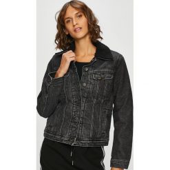 Lee - Kurtka. Czarne kurtki damskie jeansowe marki Lee, s. Za 399,90 zł.
