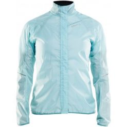 Kurtki sportowe damskie: Craft Kurtka Rowerowa Damska Mist Rain, Jasnozielony S