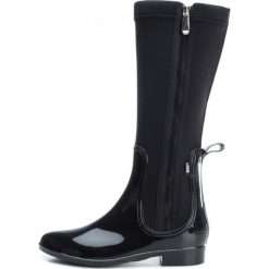 XTI kozaki damskie 35143, 39 czarne. Czarne kozaki damskie Xti, eleganckie, bez obcasa, bez zapięcia. W wyprzedaży za 229,00 zł.