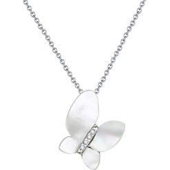 Naszyjniki damskie: Naszyjnik „Chrysalis” z zawieszką – dł. 43 cm