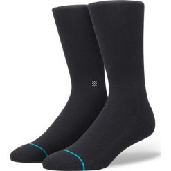 Skarpety Stance Uncommon Solids Division (M545C17DIV-BLACK). Czarne skarpetki męskie marki Stance. Za 59,99 zł.